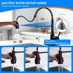 Pull-down-Spring-Goose-Neck-Sprayer-Kitchen-Faucet-1