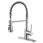 Pull-down-Spring-Goose-Neck-Sprayer-Kitchen-Faucet-5