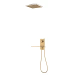 ceiling-concealed-square-design-LED-shower-set-with-2-ways-diverter-gold