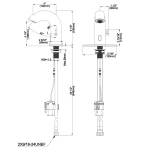 touch-less-infra-red-sensor-temperature-control-integrated-automatic-faucet-size-drawing