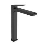 single-handle-tall-bathroom-sink-faucet-matte-black