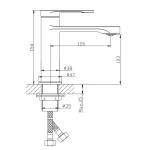 single-hole-single-handle-bathroom-basin-faucet-size-drawing