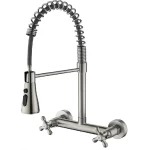 wall-mount-kitchen-faucet-chrome-plating