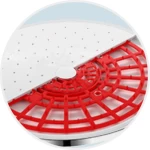 Self-clean-shower-head