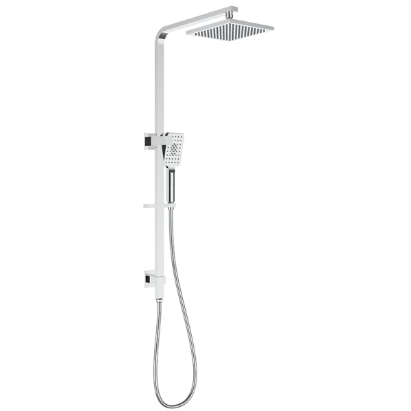 Tableau des tailles de colonnes de douche à entrée flexible