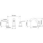 modern-1.2GPM-widespread-bathroom-faucet-size-chart